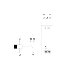 Реле времени задержки отключения без источника питания NTE9-D AC/DC 12-240V