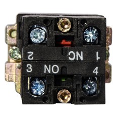 XB2-BK2465 Кнопка красная поворотная 2-поз. с подсветкой