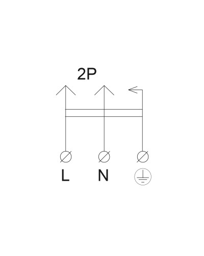 Розетка каучукова з захисною кришкою зовнішньої установки 2Р+PE 16А IP44