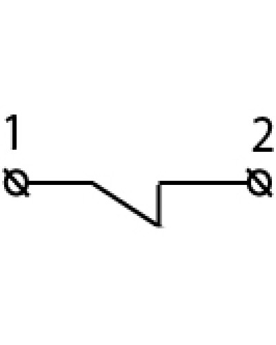 ZBE-102 N/C Контакт для кнопок TB5