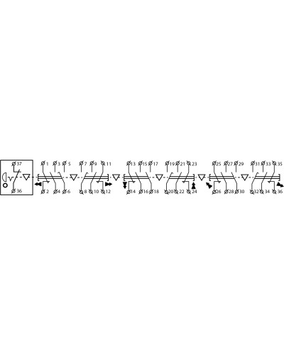Пост кнопочный XAL-B3-6913К с ключом