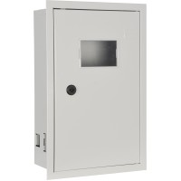 Корпус обліку металевий Light 12 модулів 3фл, вбудований IP31, серії UBox