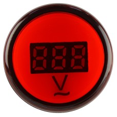 Цифровой измеритель напряжения AD22-22DVM AC 80-500В (красный)