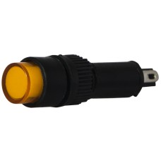 Сигнальная арматура AD22E-8DS желтая 24V АC/DC