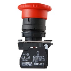 TB5-AS542 Кнопка безопасности. Возврат поворотом. d40mm