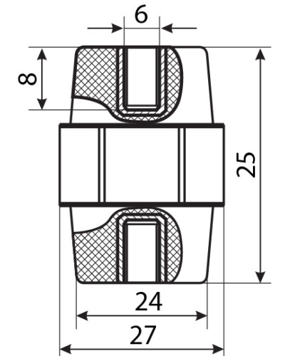 Ізолятор-тримач SM25