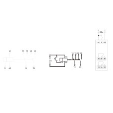 Реле задержки времени на включение NTE9-A2 AC/DC 12-240V