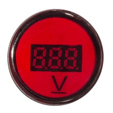 Цифровой измеритель напряжения AD22-22DVM DC 5-30В (красный)