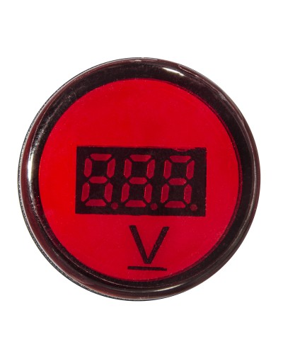 Цифровий вимірювач напруги AD22-22DVM DC 5-30В (червоний)