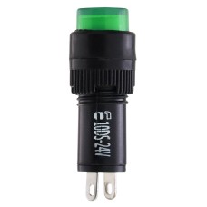 Сигнальная арматура AD22E-10DS зеленая 24V АC/DC