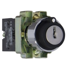 XB2-BG33 Кнопка поворотная с ключом 3-позиционная