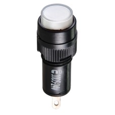 Сигнальная арматура AD22E-10DS белая 24V АC/DC