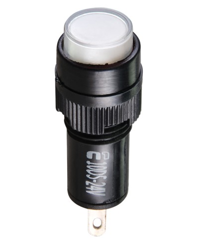 Сигнальна арматура AD22E-10DS біла 24V АC/DC