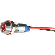 Сигнальная арматура AС22C-8 красная 24V AC/DC