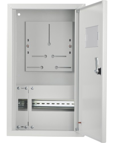 Корпус учета металлический 12 модулей 1фл, навесной IP31, серии UBox
