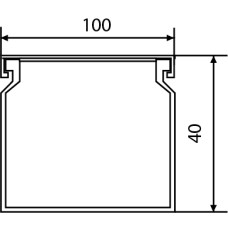 Короб АСКО УКРЕМ 100*40/2000мм