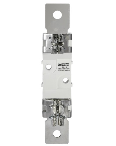 Тримач запобіжників NH3 (max. 630A) білий