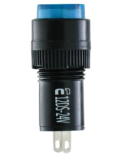 Сигнальная арматура AD22E-12DS синяя 24V АC/DC