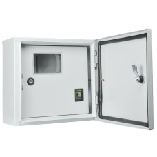 Корпус учета металлический 4 модуля 1фл, навесной IP54, серии UBox