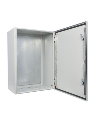 Корпус с монтажной панелью металлический 70*50*30, IP65, серии UBox