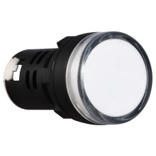 Сигнальная арматура AD22-22DS белая 220V АC