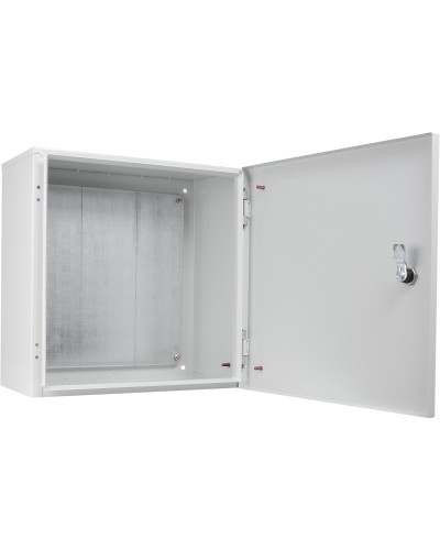 Корпус з монтажною панеллю металевий 40*40*20, IP31, серії UBox