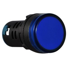 Сигнальная арматура AD22-22DS синяя 220V АC