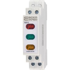 Модульный сигнальный индикатор 230V AC/DC SLD-3
