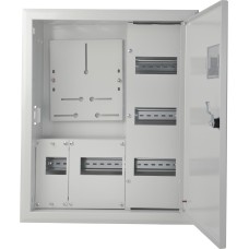 Корпус учета металлический 27 модулей 3фл, встроенный IP31, серии UBox