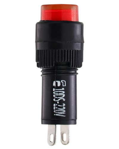 Сигнальна арматура AD22E-10DS червона 220V АC