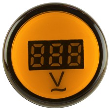 Цифровой измеритель напряжения AD22-22DVM AC 80-500В (желтый)