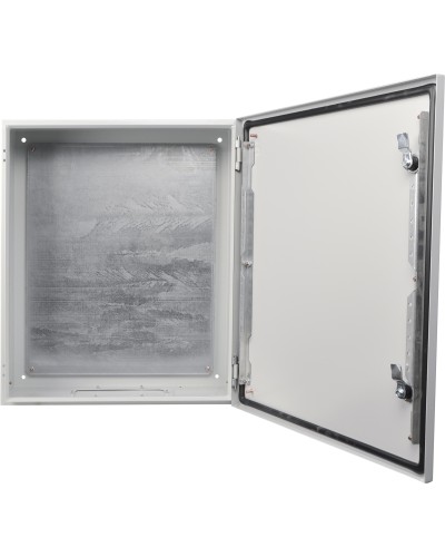 Корпус с монтажной панелью металлический 60*50*20, IP65, серии UBox