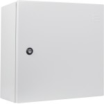 Корпус с монтажной панелью металлический 40*40*20, IP65, серии UBox