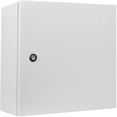 Корпус с монтажной панелью металлический 40*40*20, IP65, серии UBox