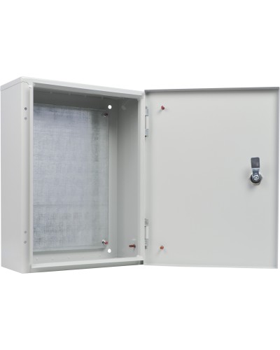 Корпус з монтажною панеллю металевий 40*30*15, IP31, серії UBox