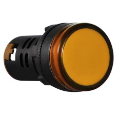 Сигнальная арматура AD22-22DS желтая 380V АC