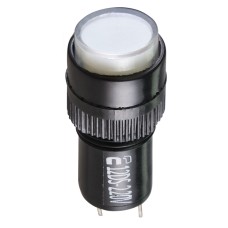Сигнальная арматура AD22E-12DS белая 220V АC