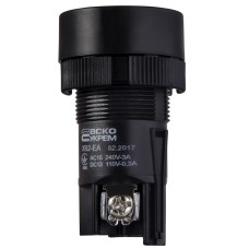 XB2-EA125 Кнопка "Старт" черная NO+NC)