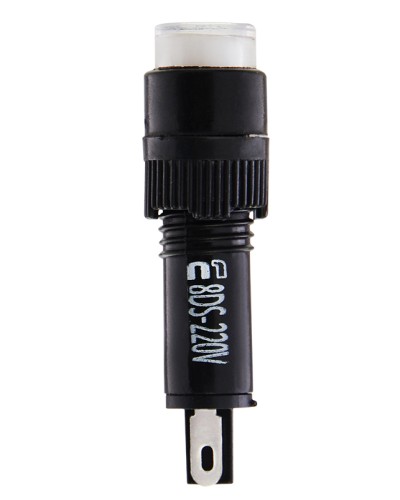 Сигнальна арматура AD22E-8DS біла 220V АC