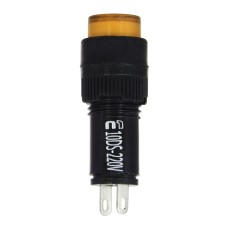 Сигнальная арматура AD22E-10DS желтая 220V АC