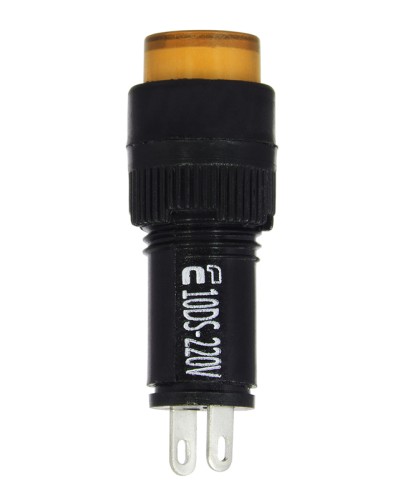 Сигнальная арматура AD22E-10DS желтая 220V АC
