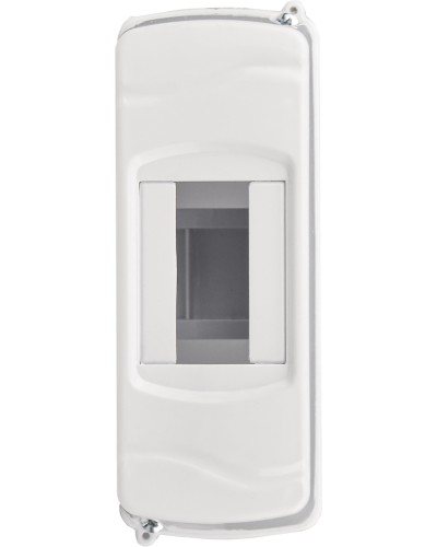 Корпус модульный пластиковый, 2 модуля, навесной, без дверцы, серии UBox
