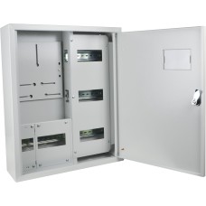 Корпус учета металлический 27 модулей 3фл, навесной IP31, серии UBox
