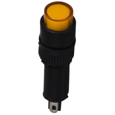 Сигнальная арматура AD22E-8DS желтая 24V АC/DC