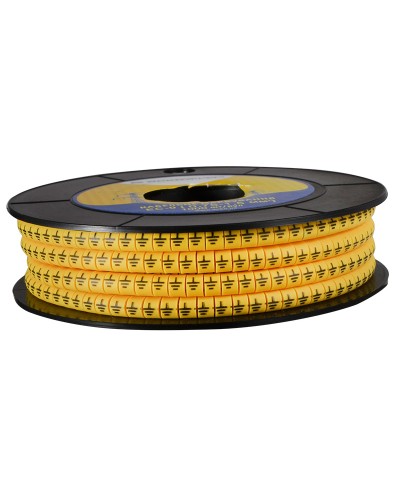 Маркування EC-0 0,75-1,5 кв.мм2 "земля"