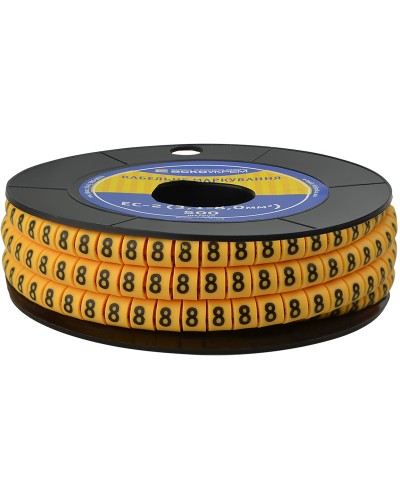 Маркування EC-2 3,1-8,0 кв.мм2 "8"