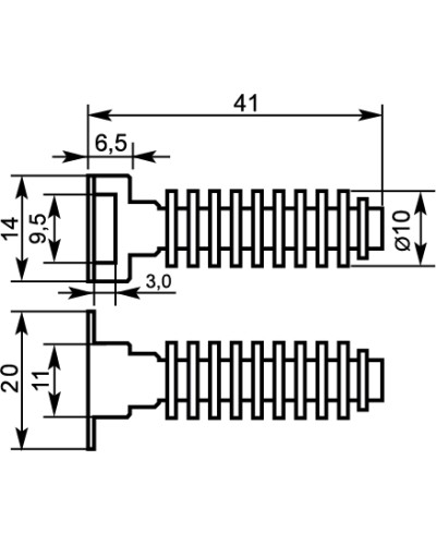 Площадка для хомутов CTH-1 (100 шт.)