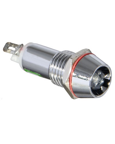 Сигнальна арматура AD22C-10 біла 24V AC/DC
