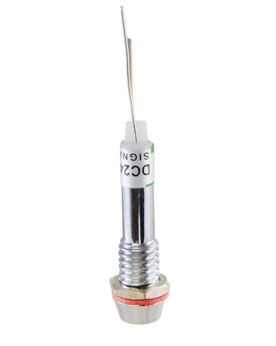 Сигнальна арматура AD22C-6 жовта 24V AC/DC