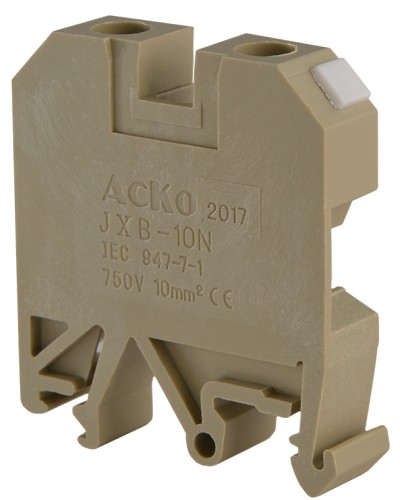 Клеммник JXB 10/35 желтый